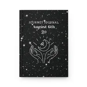 Astrology Journey Journal for Leo, Star Sign Journal, Celestial Gifts, Astrological Journal, Horoscope Notebook