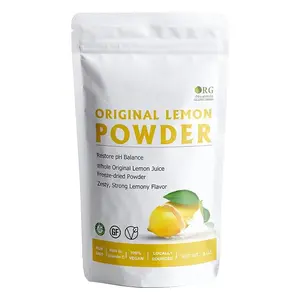 Lemon Powder,Whole Lemon Juice Freeze Dried Powder Strong Lemony Flavor 8 Oz