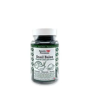 Snail Bales - Invert Feed with Calcium and Minerals for Saltwater & Freshwater Invertebrates 