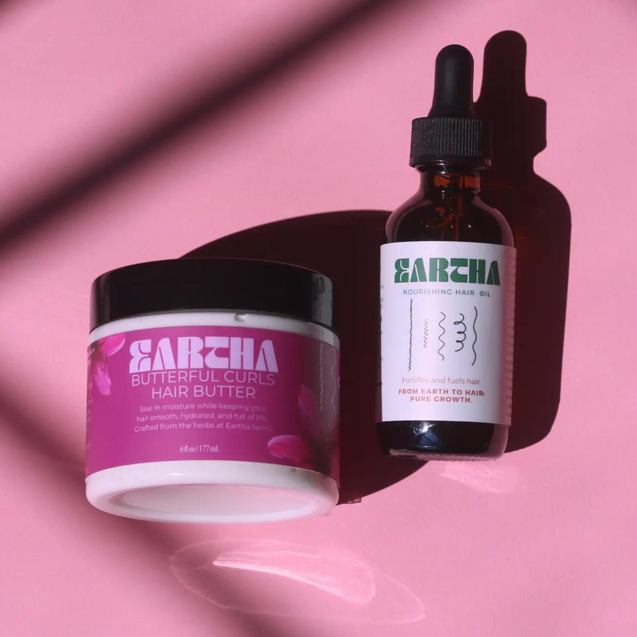 Flourish Duo | Nourishing Hair Oil + Butterful Curls Hair Butter