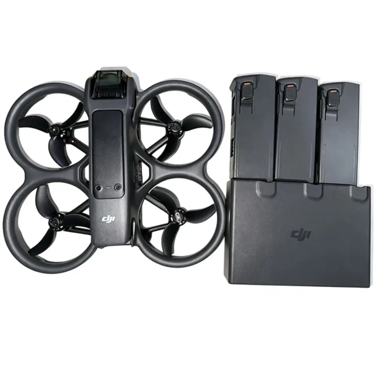 DJI Avata 2 Drone with 3 Flight Batteries & Two-Way Charging Hub 90% New