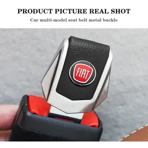 Fiat Car Seatbelt Extender Clip, Safety Buckle Extension Plug, Universal Vehicle Security Accessory, Interior Decoration Modification Parts, Car Accessories
