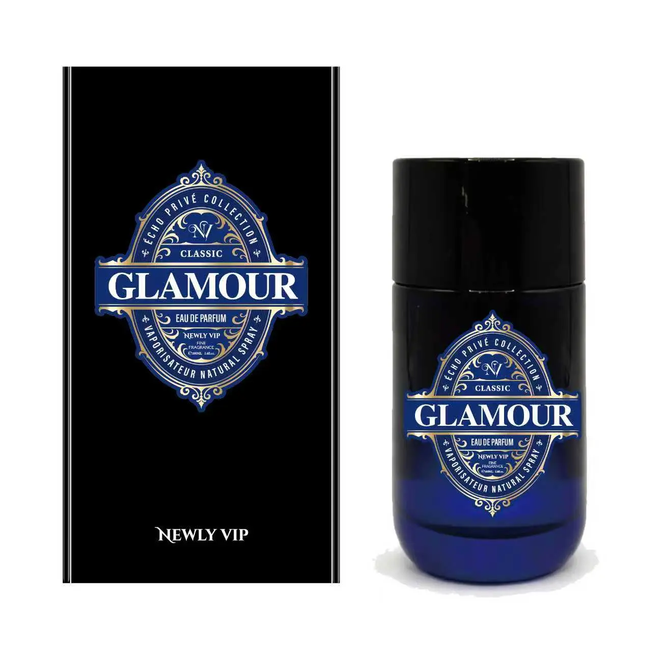 NewLyVIP GLAMOUR 100ML women's perfume, oriental fragrance, women's spray perfume, lasting fragrance, used for daily commuting parties, parties, appointments, and gifts for friends