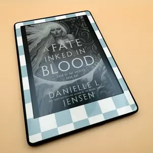 Checker Kindle E-reader Skin Vinyl Decal