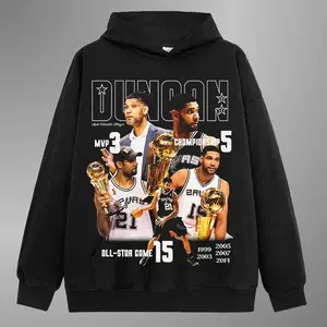 tim-duncan-hoodie - Vintage Hoodie,Sweatshirt