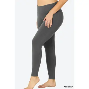 Plus Sized Cotton Legging