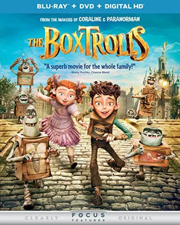 Used The Boxtrolls Movie (Blu-ray Disc)