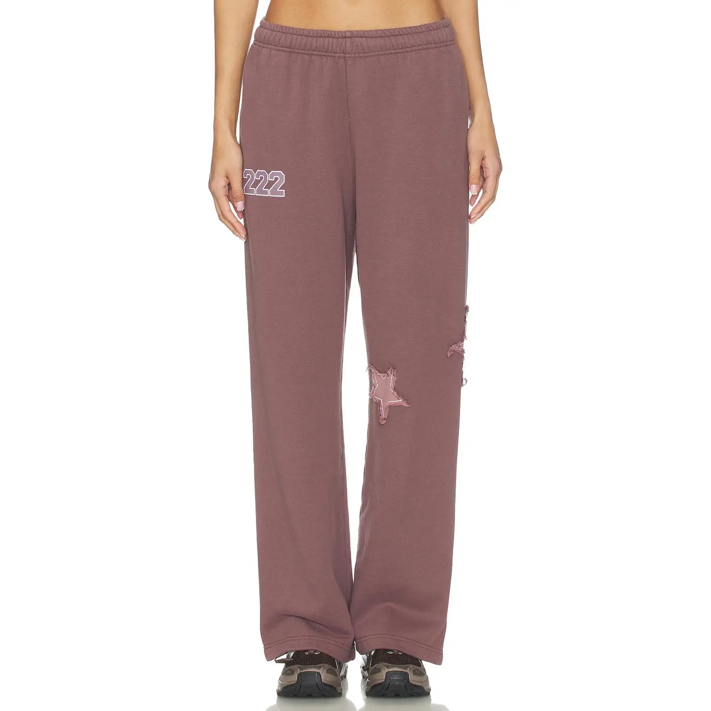 The Mayfair Group Orebella by Bella Hadid x Mayfair On Your Way Back To Yourself Sweatpants in Peppercorn