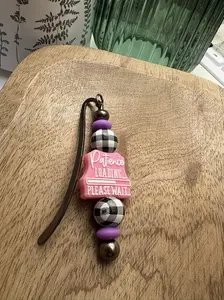 Patients loading - handcrafted beaded bookmark