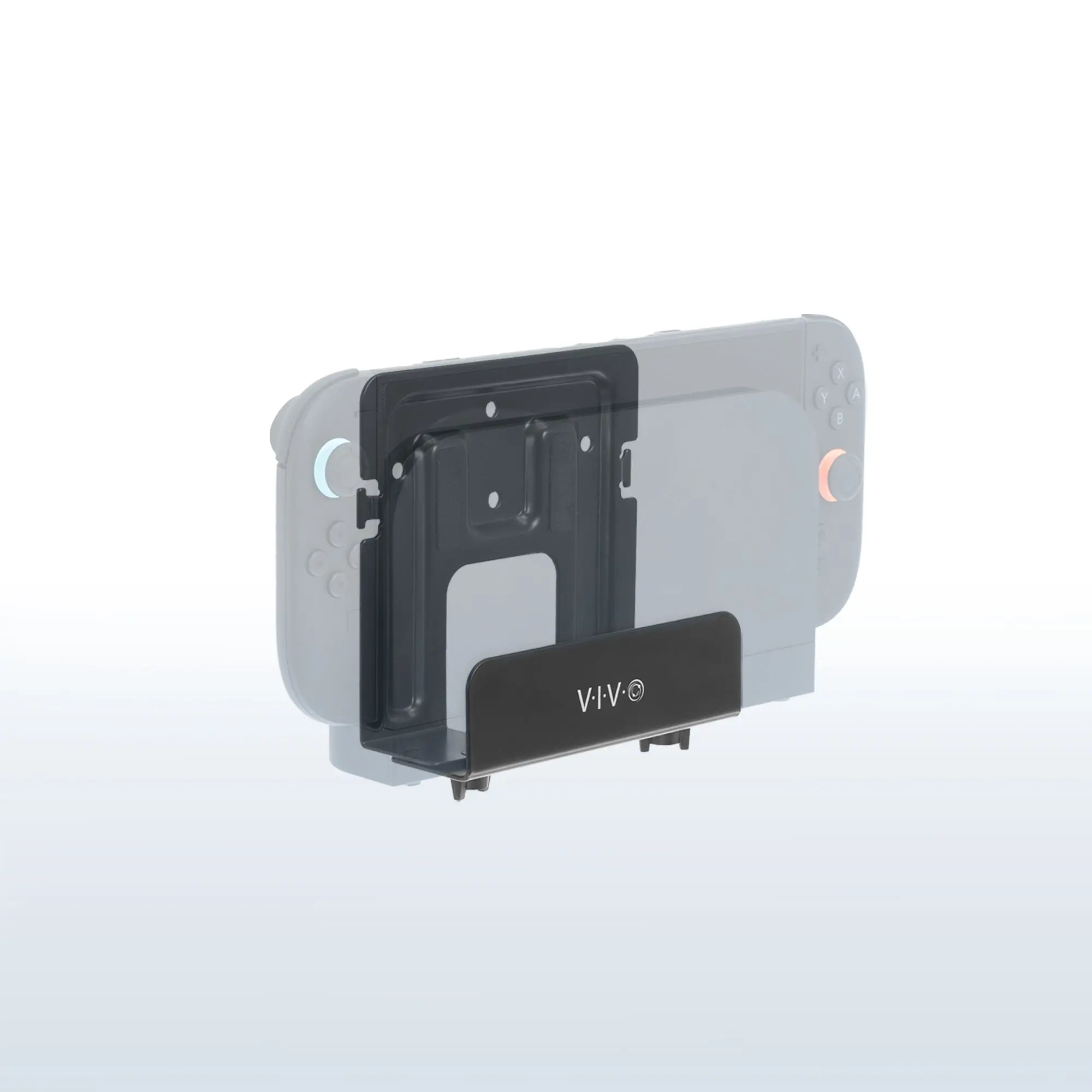 Nintendo Switch 1 and 2 Console Accessories Wall Mount, Space-Saving Mounting Bracket That Fits Switch Consoles