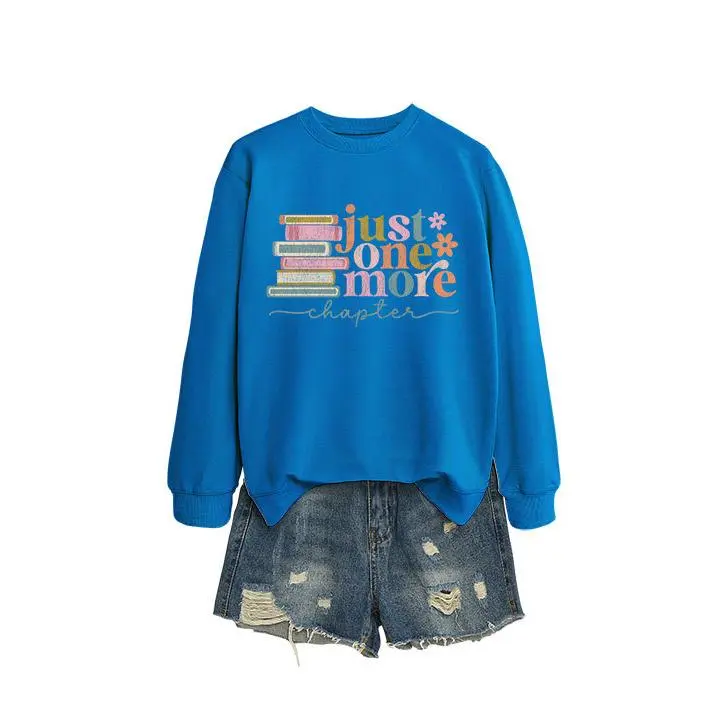 Lake blue hoodie (color picture)