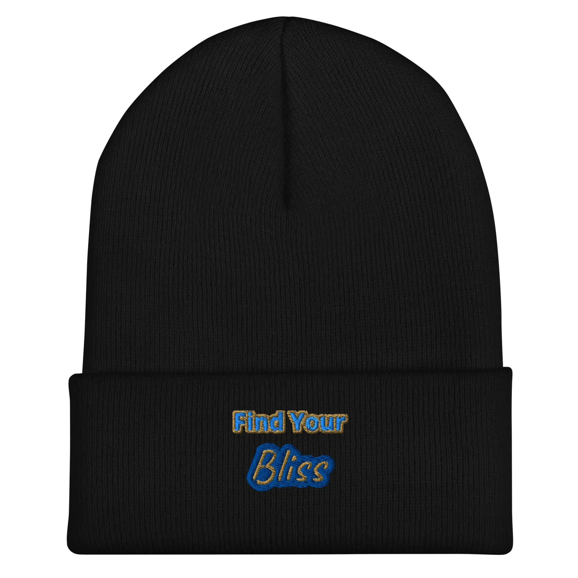 Life Coach Approved Find Your Bliss Cuffed Beanie