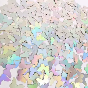 Holographic Foil Butterfly Confetti- Party Decor