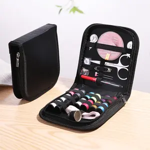 Portable Sewing Kit Box Set, Needle Crafts Kit, Home Sewing Tools 10-Piece, Essential Needlework Supplies, Convenient Storage Case, Ideal for DIY Projects
