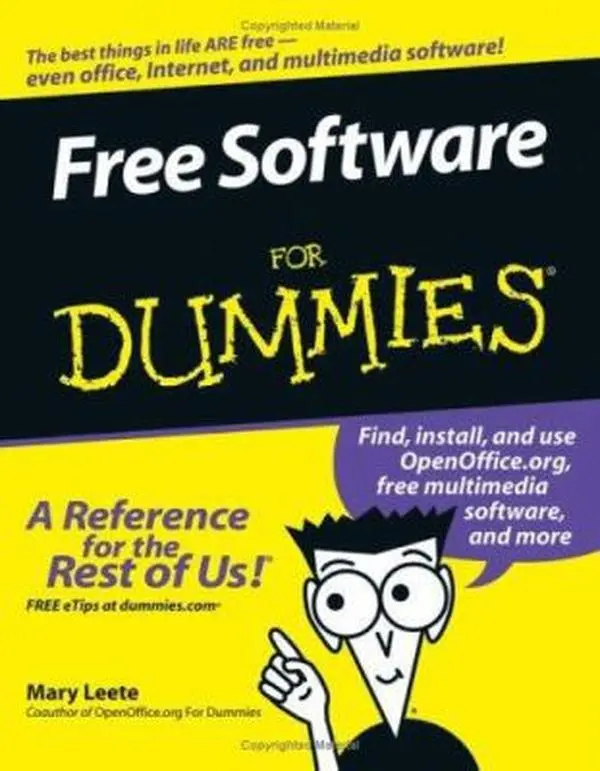 USED-Free Software For Dummies by Mary Leete (Paperback)