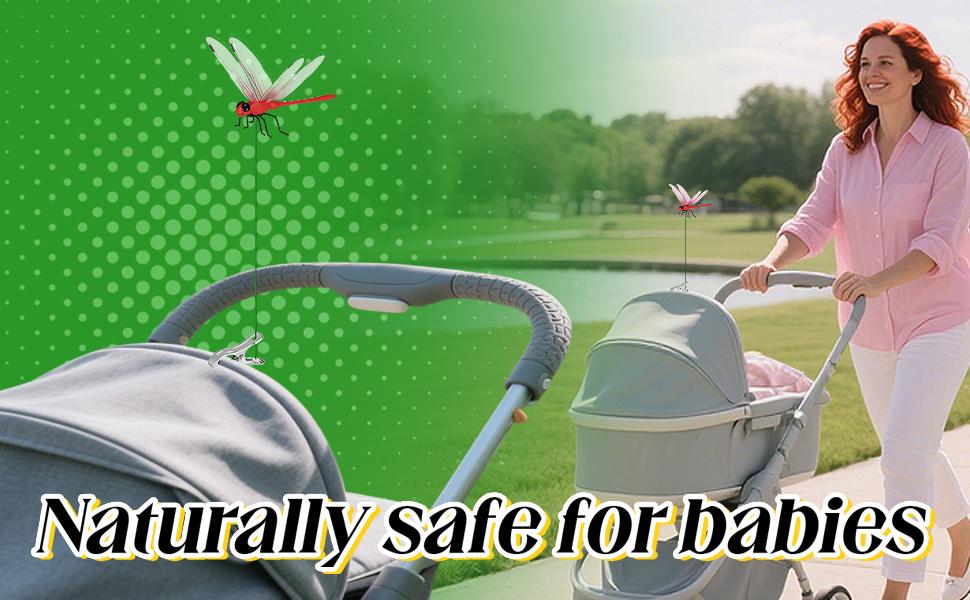 12 Pack Dragonfly Rod-Clip,3D Dragonfly Garden Stakes Decor,Fly Deterrent,Dragonfly Humming Bird Stakes,Deer and Horse,Bird and Fly Scare Devices for Indoor Outdoor Garden