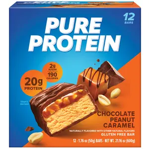 Pure Protein Chocolate Peanut Caramel Protein Bar