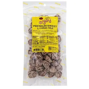 Enjoy Premium Sweet Li Hing Mui Dried Prune Snack, Sweet Flavor, 5 oz 1 Pack