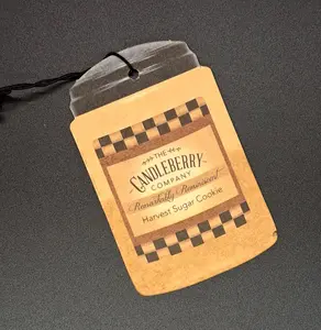 Candleberry Harvest Sugar Cookie Cargo Freshener Aroma Fragrance