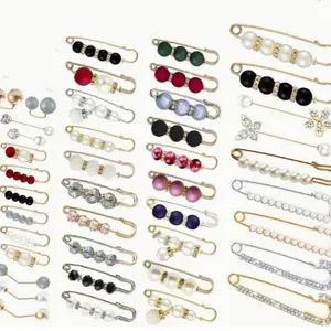 Elegant Faux Pearl Belt Set for Women, Multi-Purpose Waist Pin Kit with Adjustable Clips, Perfect for Dresses & Pants, Ideal Gift Accessory