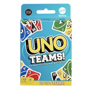 UNO Teams Card Game For Family Nights, Game Nights, Travel, Camping & Parties