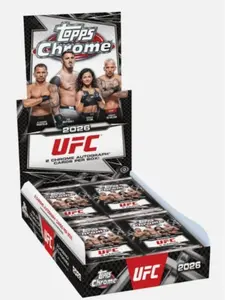 2026 Topps Chrome UFC Hobby Box