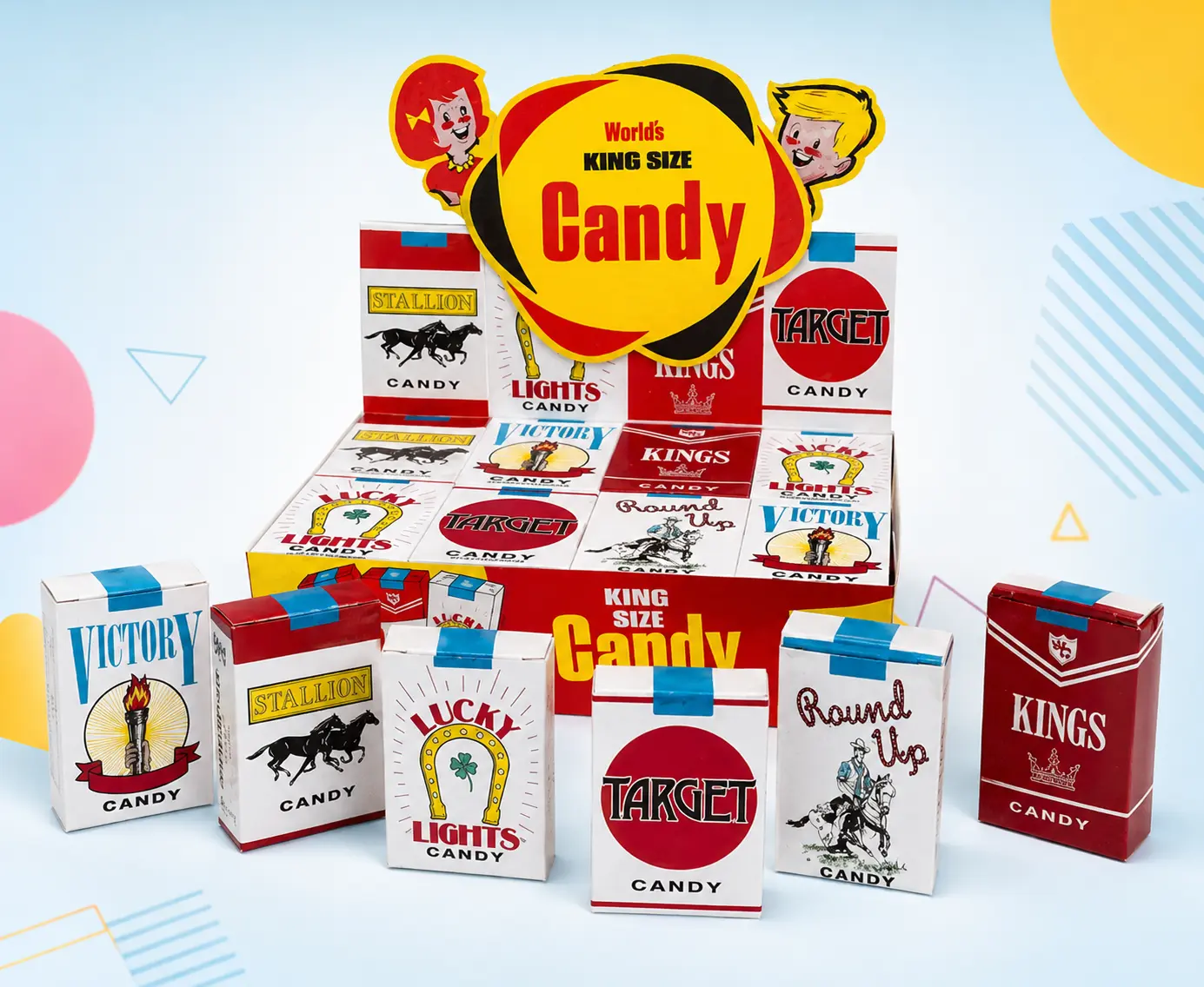 Candy Cigarettes – Retro Novelty Candy Sticks Candy Cigarettes – Retro Novelty Candy Sticks