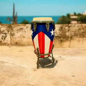 Puerto Rican Conga W/ 2 tops & stand