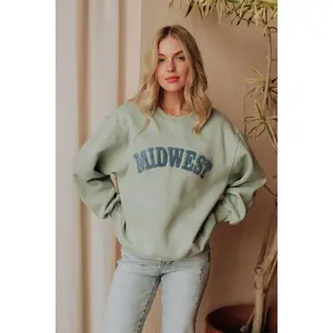 Seafoam Green Midwest Sweatshirt