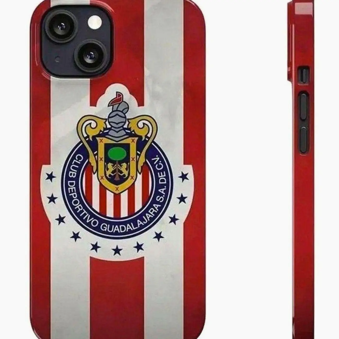 Chivas Liga Mexico Phone Case, Tough Slim Cases, Phone Accessories, Gift For Friends, iphone 11 12 13 14 15 16 Plus Promax