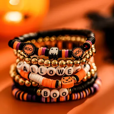 Clay Bead Bracelet Idea Y2k TikTok Shop