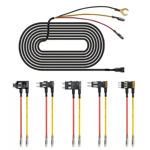 Fuse Box Power Adapter for mangoal Dash Cams, Upgrade Parking Monitoring, Hardwire Wire Kit Accessories(16.40 ft)