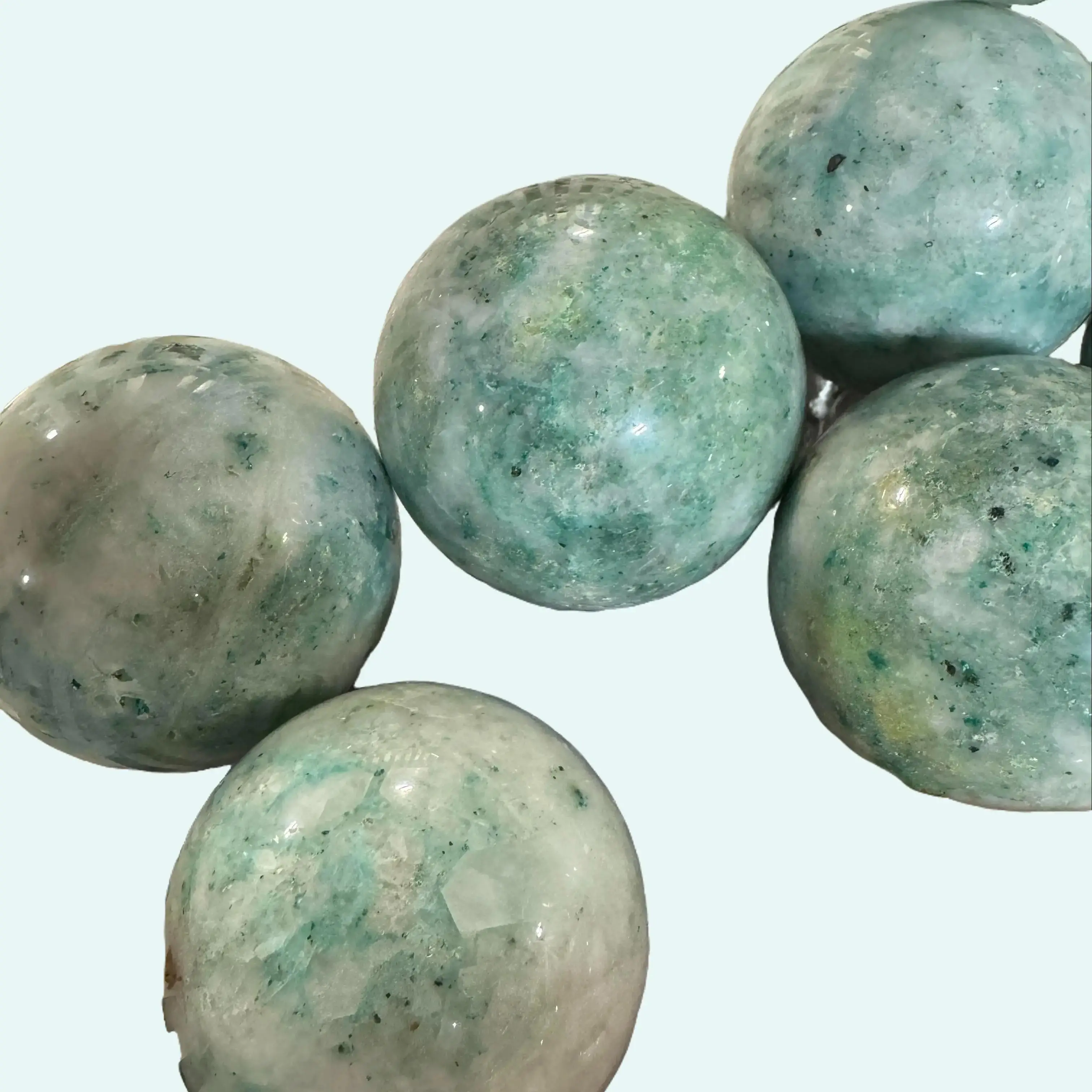 [Crescent Cast] All Phoenix Stone Crystals (Mix of Malachite, Turquoise, and Chrysocolla) for Transformation & Renewal