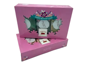 Uncle Butch's Fudge Giftbox for Mother's Day - Decadent, Smooth and Creamy - Best Mother's Day Fudge Gift- Made with Real Butter - Mother's Day Chocolate Fudge- Delicious Candy Treat for Dessert or Snack - Ships Fresh Daily - 3 pieces, 24oz