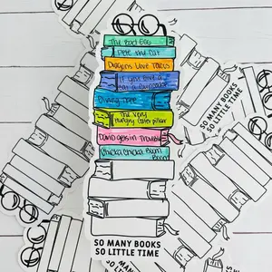 Fillable Bookmark Book Tracker