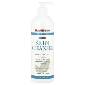 NutriBiotic Skin Cleanser, Non-Soap, Original, Fragrance Free , 16 fl oz (473 ml)