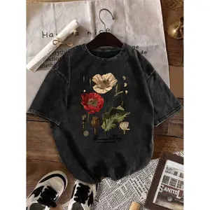 Comfortable Vintage PlusSize TShirt Ideal for Travel Parties and Daily Wear