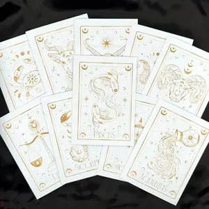 Zodiac Birthday Card – Choose Your Sign – Personalized Astrology Greeting Card – Handmade Gift for Witches & Star Sign Lovers