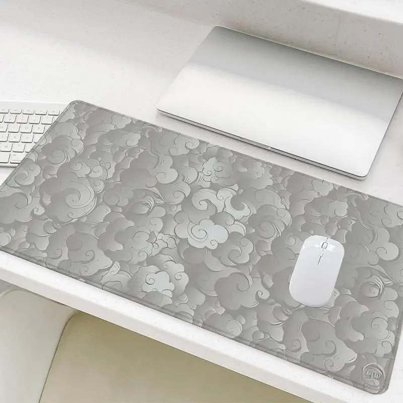Cloud Pattern Mouse Pad, Rectangle Gaming Mouse Pad, Office Desk Keyboard Mat for Home Office Game Room Desk, Computer Accessories, Desk Mats, Aesthetic Desk Accessories