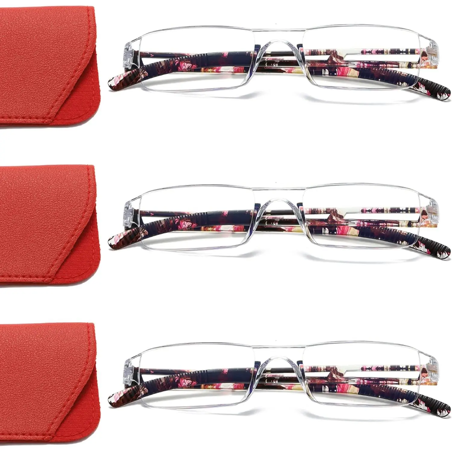 3 Pairs: Red & Red & Red