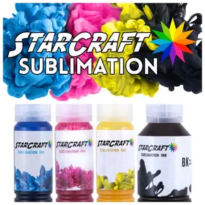 Starcraft Sublimation Ink, 4 pack, craft, Sublimation, Starcraft ink, print and cut, crafts, tumblers, 4pk