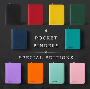 Vault X Exo-Tec Zip Binder - 4 Pocket