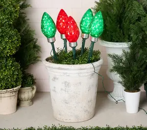 Bethlehem Lights Set of 5 Oversized C9 Stake Lights