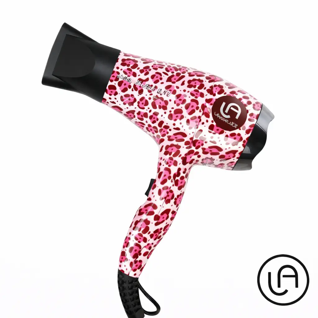 Le Angelique Bisou Mini Travel Dryer 1200W Ionic DC Motor Lightweight & Powerful with Mini Diffuser