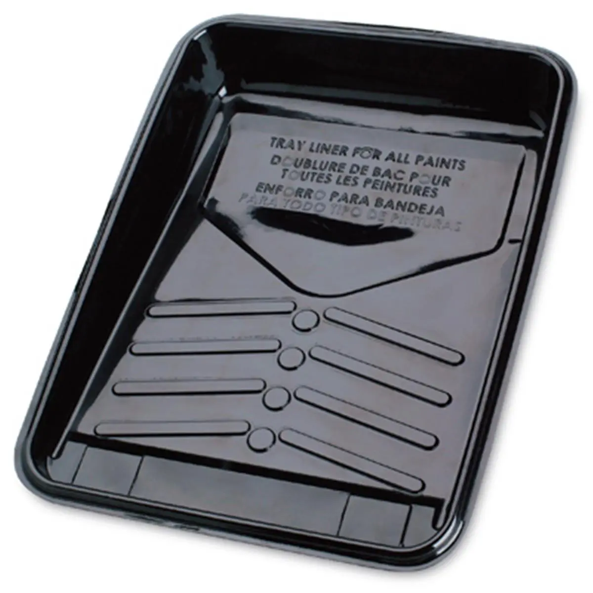 Shur-Line BL50262 Shallow Plastic Paint Tray Liner - 15.5x11.88", Metal-Compatible Paint Holder for Home Painting Projects, Functional