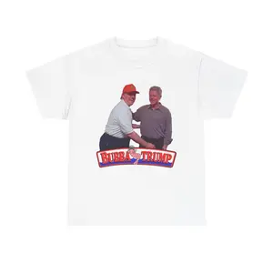Bubba Trump x Bill Clinton shirt Fashion Cotton, Full Colors, Full Sizes, For Men, For Women
