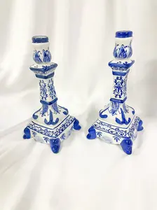Vintage Ceramic Candlestick Holders candle holder