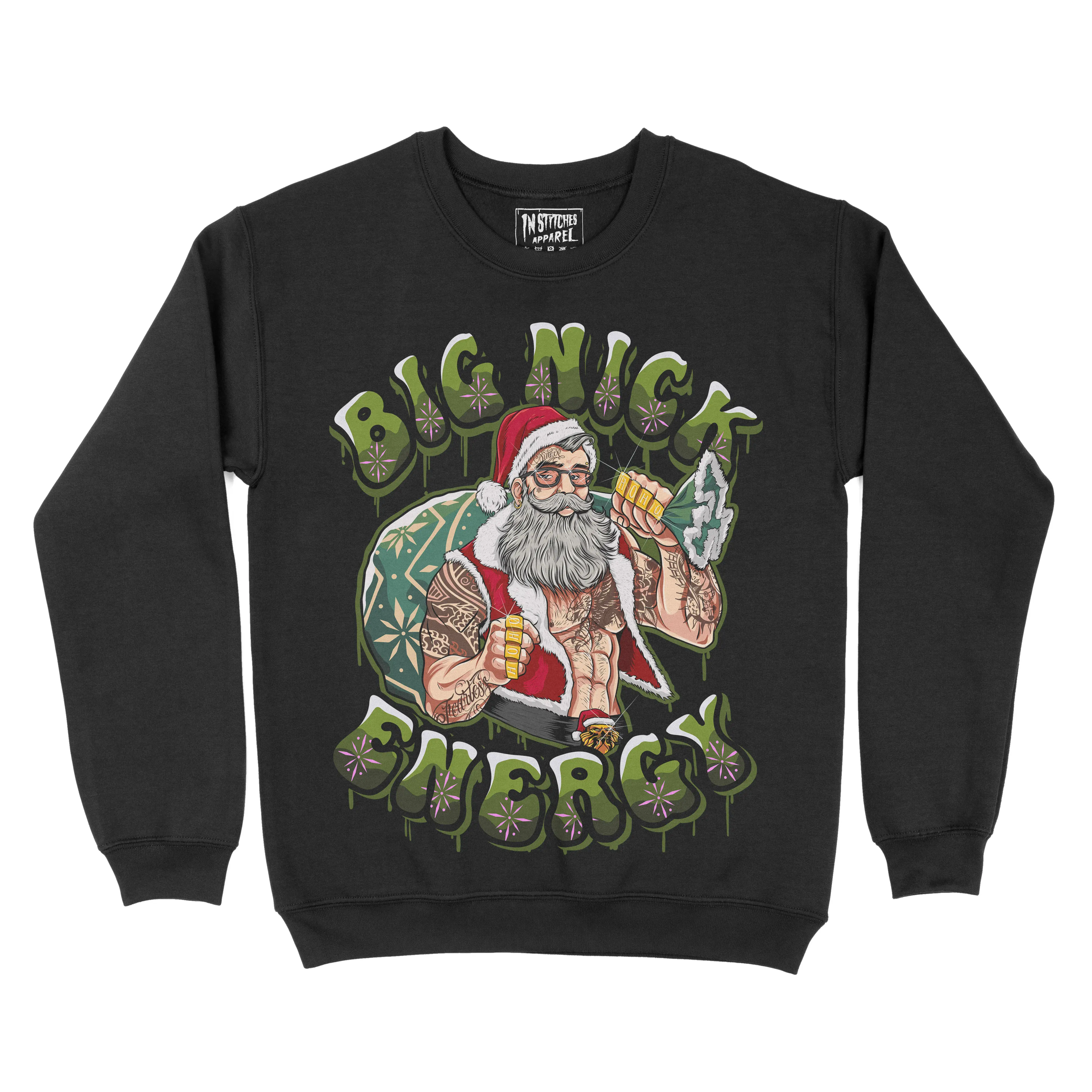 Fleece Crewneck Sweatshirt - Big Nick Energy Casual Classic Casual Classic