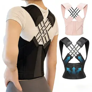 Posture Corrector for Women and Men,Adjustable Shoulder Straightener,Back Support Brace,Upper Spine scoliosis, hunchback Large