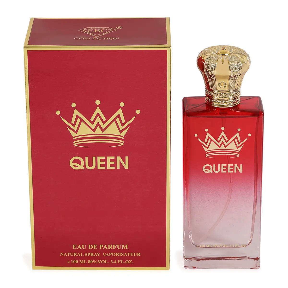 Queen Spray Perfume Eau de Parfum for Women - 100ml/3.4fl.oz - Women's Fragrance
